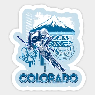 Colorado Ski Sticker